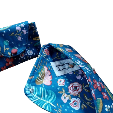 Lot de 2 mini pochettes AMALIA