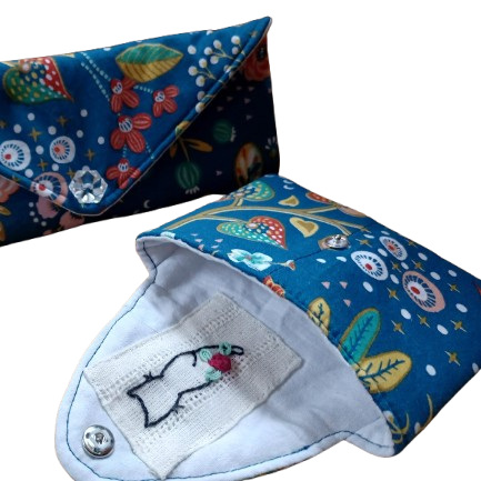 Lot de 2 mini pochettes ARLETTE