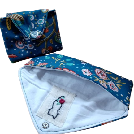 Lot de 2 mini pochettes ARLETTE