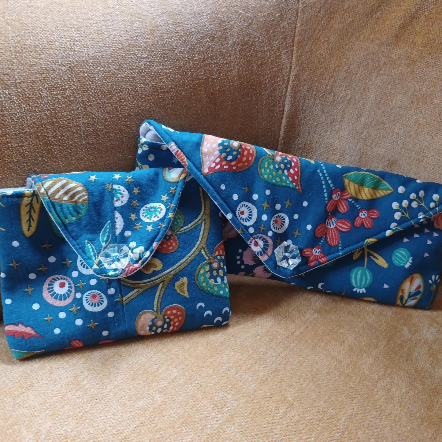 Lot de 2 mini pochettes ARLETTE