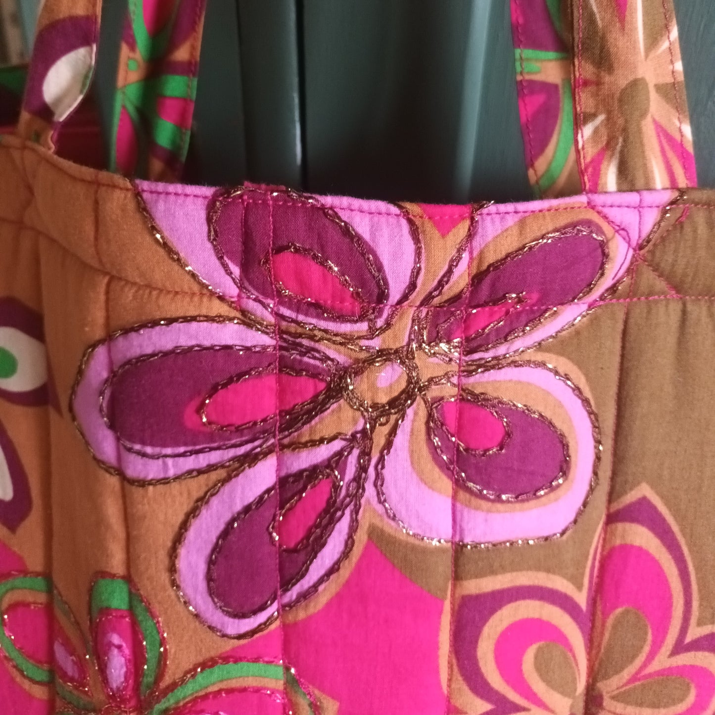 sac cabas imprimé floral
